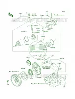 Starter MotorC6F pour Kawasaki Brute Force 750 4x4i 2007