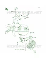 Brake Pedal pour Kawasaki Brute Force 750 4x4i 2006