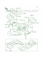 Carriers pour Kawasaki Brute Force 750 4x4i 2006
