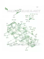 Engine Mount pour Kawasaki Brute Force 750 4x4i 2006