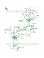 Footrests pour Kawasaki Brute Force 750 4x4i 2006