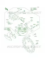 Front Brake pour Kawasaki Brute Force 750 4x4i 2006