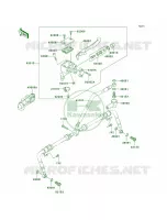 Front Master Cylinder pour Kawasaki Brute Force 750 4x4i 2006