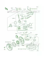 Starter MotorC6F pour Kawasaki Brute Force 750 4x4i 2006