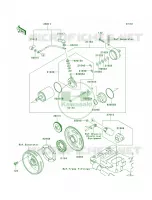 Starter MotorC7F pour Kawasaki Brute Force 750 4x4i 2006