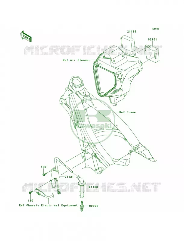 Ignition System Kawasaki MOTOS 450 2013 KLX450R  KLX450ADF