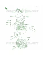 Battery Case pour Kawasaki Bayou 300 4X4 2001