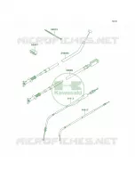 Cables pour Kawasaki Bayou 300 4X4 2001