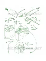 Chassis Electrical Equipment pour Kawasaki Bayou 300 4X4 2001