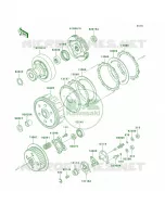 Clutch pour Kawasaki Bayou 300 4X4 2001