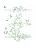 Frame pour Kawasaki Bayou 300 4X4 2001