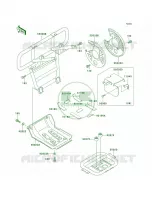 Guards pour Kawasaki Bayou 300 4X4 2001