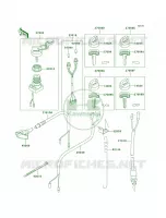 Ignition Switch pour Kawasaki Bayou 300 4X4 2001