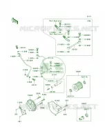 Oil PumpOil Filter pour Kawasaki Bayou 300 4X4 2001
