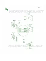 Reflectors pour Kawasaki Bayou 300 4X4 2001