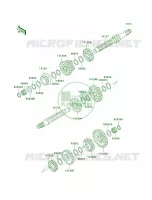 Transmission pour Kawasaki Bayou 300 4X4 2001