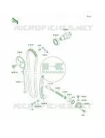 CamshaftsTensioner pour Kawasaki Bayou 300 1999