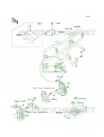 Guards pour Kawasaki Bayou 300 1999
