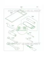 Owner's Tools pour Kawasaki Bayou 300 1999