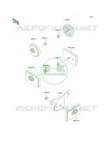 ReflectorsCN pour Kawasaki Bayou 300 1999