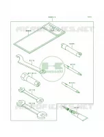Tool pour Kawasaki Bayou 300 1991