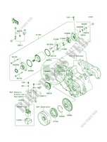 Starter Motor pour Kawasaki KFX450R 2012