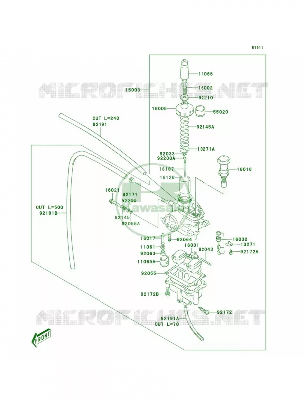 Carburetor Kawasaki QUAD 80 2003 KFX80  KSF80-A1