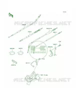 Cables pour Kawasaki Mojave 250 2001