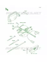 Chassis Electrical Equipment pour Kawasaki Mojave 250 2001