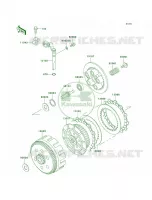 Clutch pour Kawasaki Mojave 250 2001