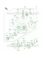 Crankshaft pour Kawasaki Mojave 250 2001