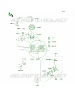 Fuel Tank pour Kawasaki Mojave 250 2001
