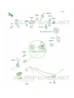 Gear Change Mechanism pour Kawasaki Mojave 250 2001