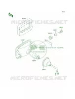 Headlights pour Kawasaki Mojave 250 2001