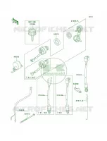 Ignition Switch pour Kawasaki Mojave 250 2001