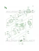 Oil PumpOil Filter pour Kawasaki Mojave 250 2001
