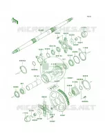 Rear Hub pour Kawasaki Mojave 250 2001