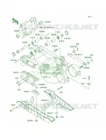 Swingarm pour Kawasaki Mojave 250 2001
