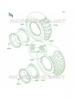 WheelsTires pour Kawasaki Mojave 250 2001