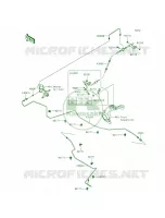 Brake Piping pour Kawasaki TERYX 2015