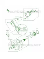 Crankshaft pour Kawasaki TERYX 2015