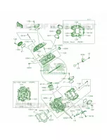 Cylinder Head pour Kawasaki TERYX 2015