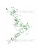 CylinderPistons pour Kawasaki TERYX 2015