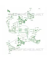 Door pour Kawasaki TERYX 2015