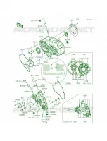 Engine Covers pour Kawasaki TERYX 2015