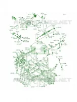 Frame pour Kawasaki TERYX 2015