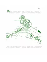 Front Bevel Gear pour Kawasaki TERYX 2015
