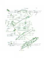 Front Fenders pour Kawasaki TERYX 2015