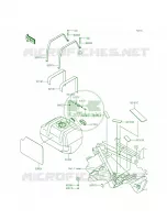 Fuel Tank pour Kawasaki TERYX 2015