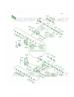 Rear Suspension pour Kawasaki TERYX 2015